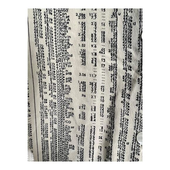 Vintage imagine Silk Button Down Womens Blouse Shirt Top 2 Career Preppy twee - Picture 4 of 8